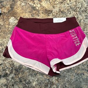 NWT - Girls Justice Running Short Size 7
